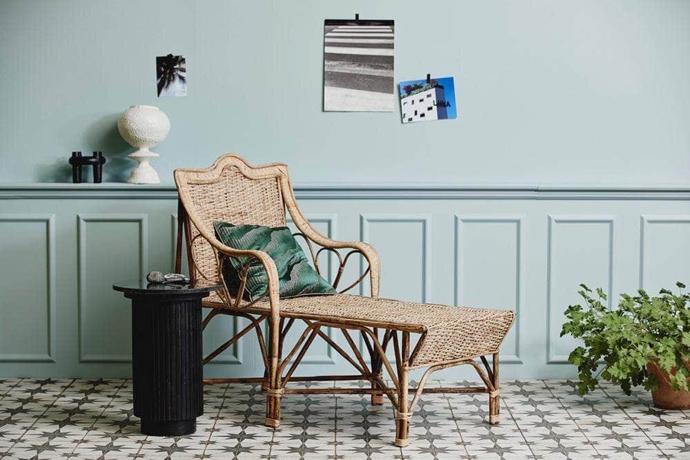 Nordal ZEYA rattan lounge chair, natural
