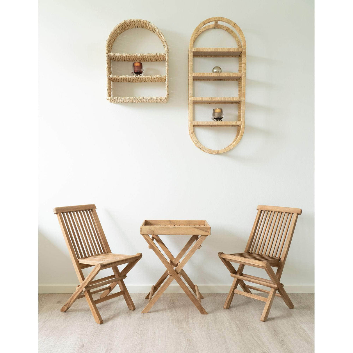 House Nordic Toledo Børne Teak Spisebordstol - sæt af 2