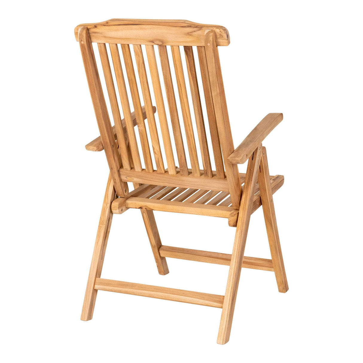 House Nordic Elche Teak 5-position Stol - Sæt af 2