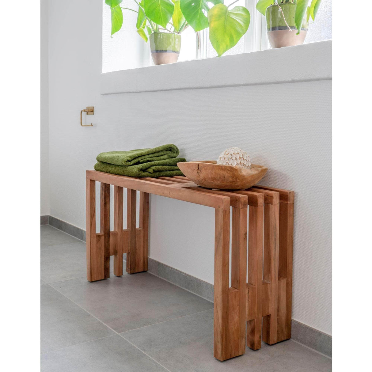 House Nordic Rio Teak Skål