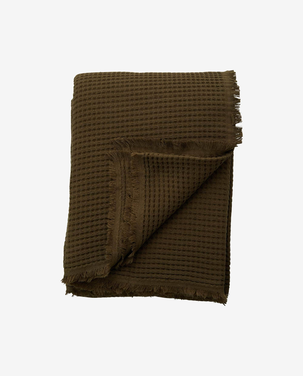 Nordal ALPHA bed cover, dark green