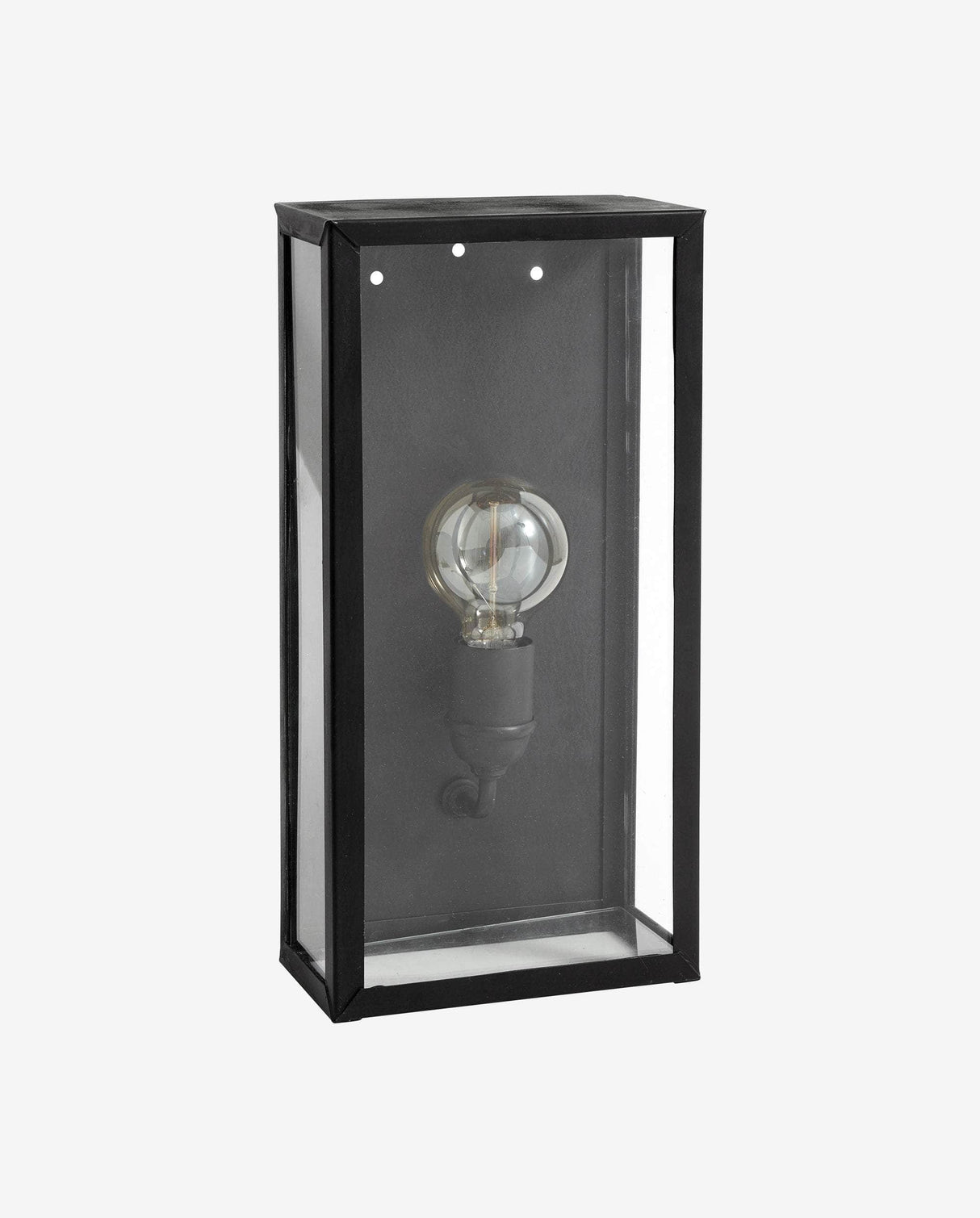 Nordal EOS wall lamp, black, outdoor