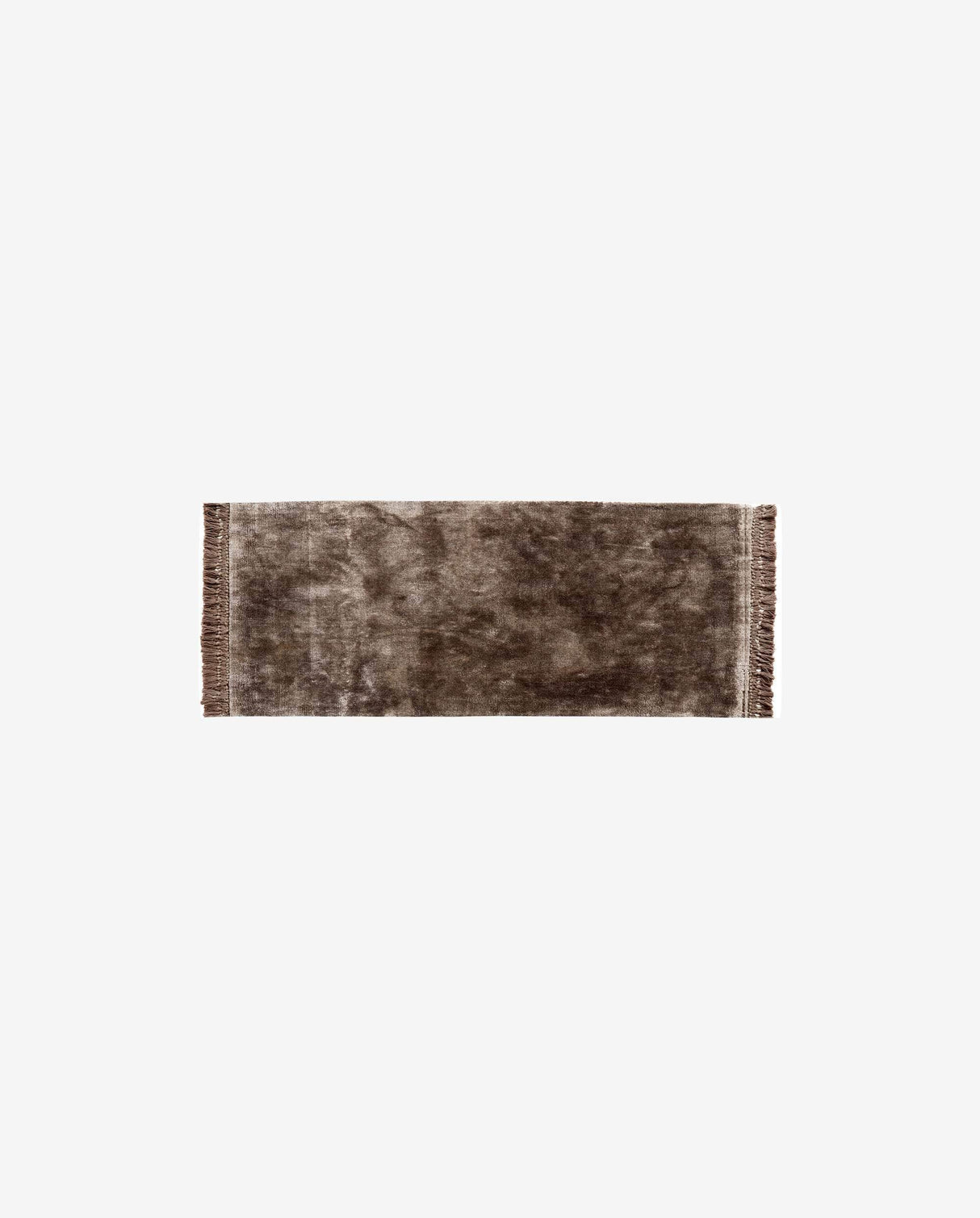 Nordal NOBLE warm grey carpet w/fringes