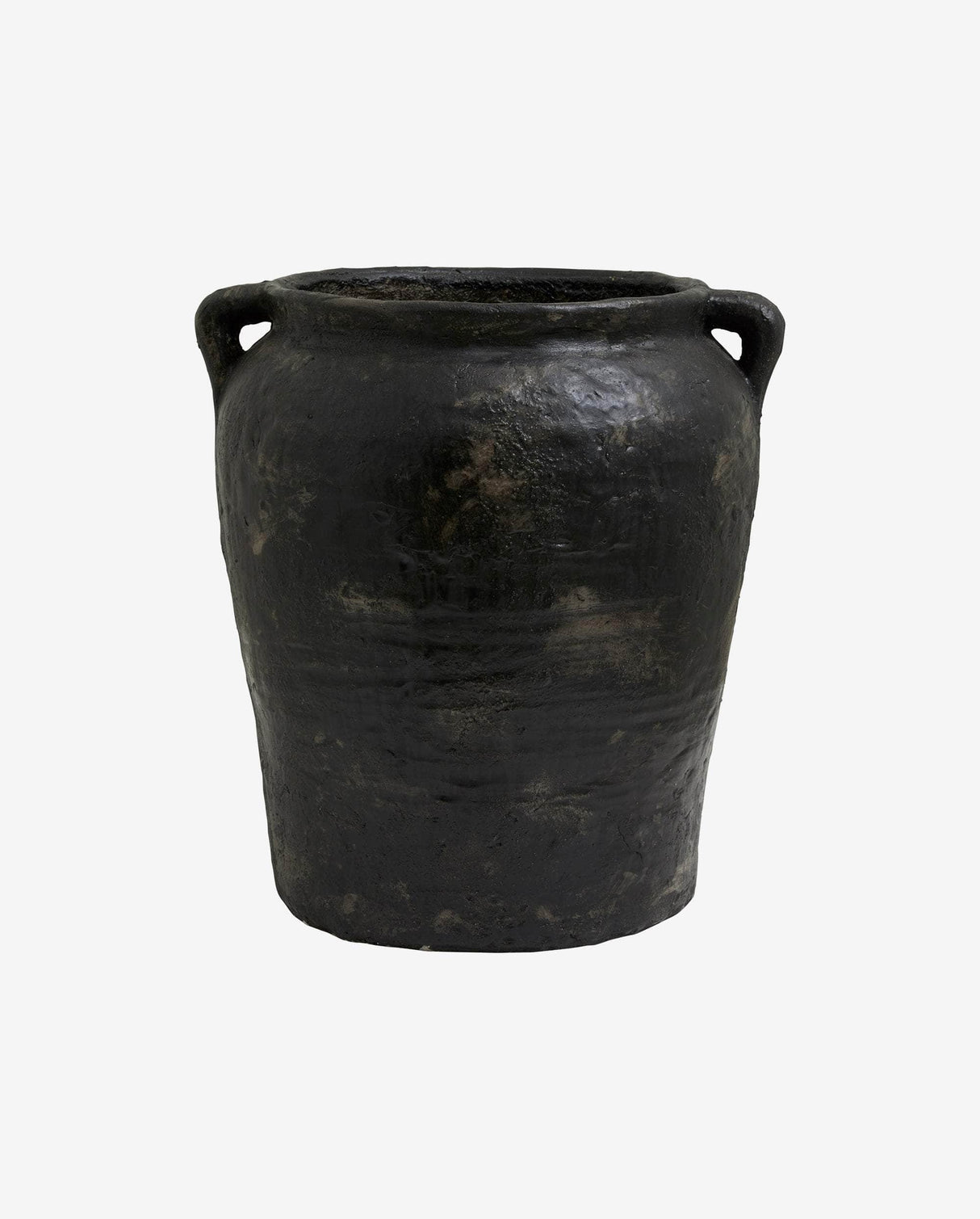 Nordal CEMA pot w. handle, L, black