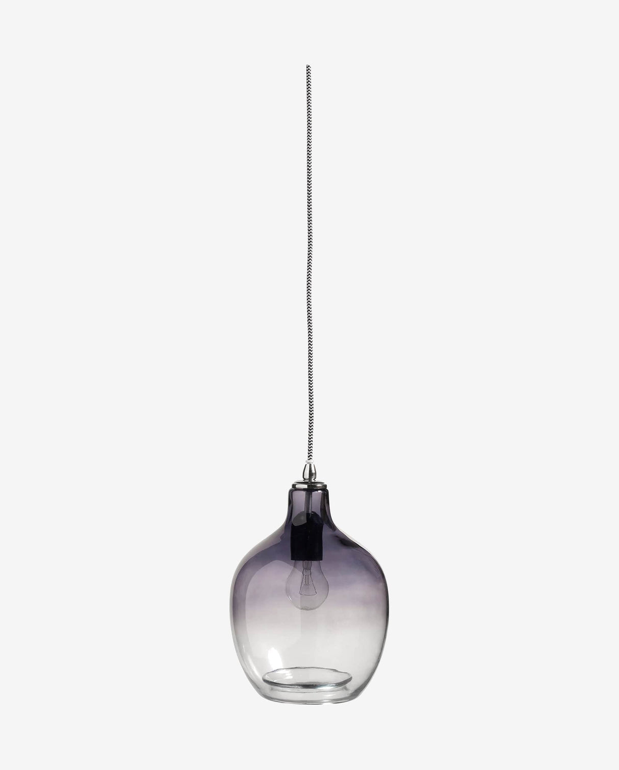 Nordal BUBBLE glass lamp, smoke