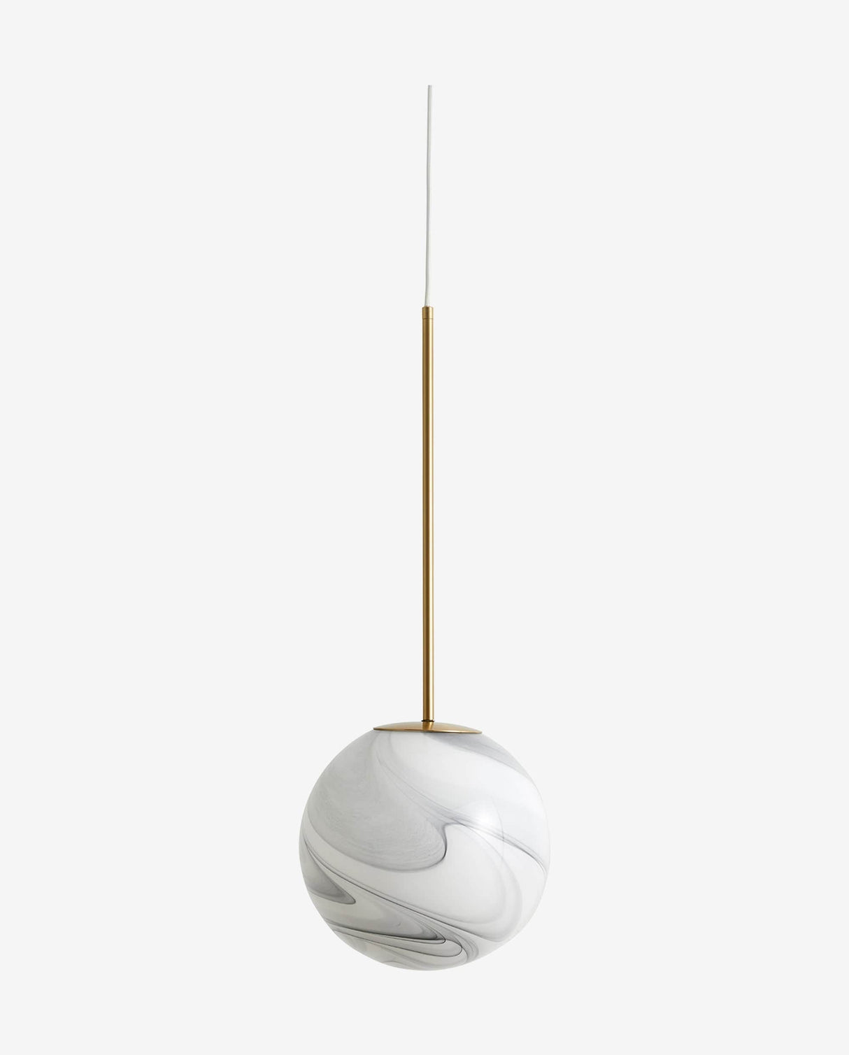 Nordal FAUNA pendant lamp M, w/golden top