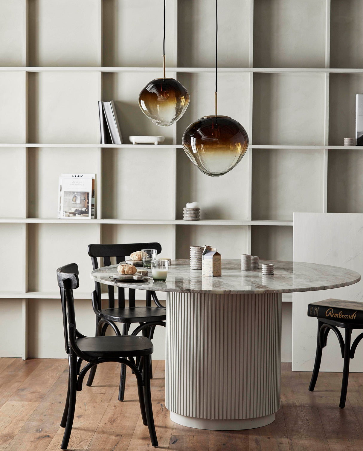 Nordal EDFU pendant lamp,S, brown