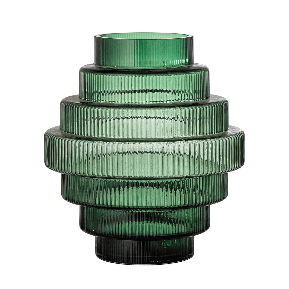 Creative Collection Bettie Vase, Grøn, Glas