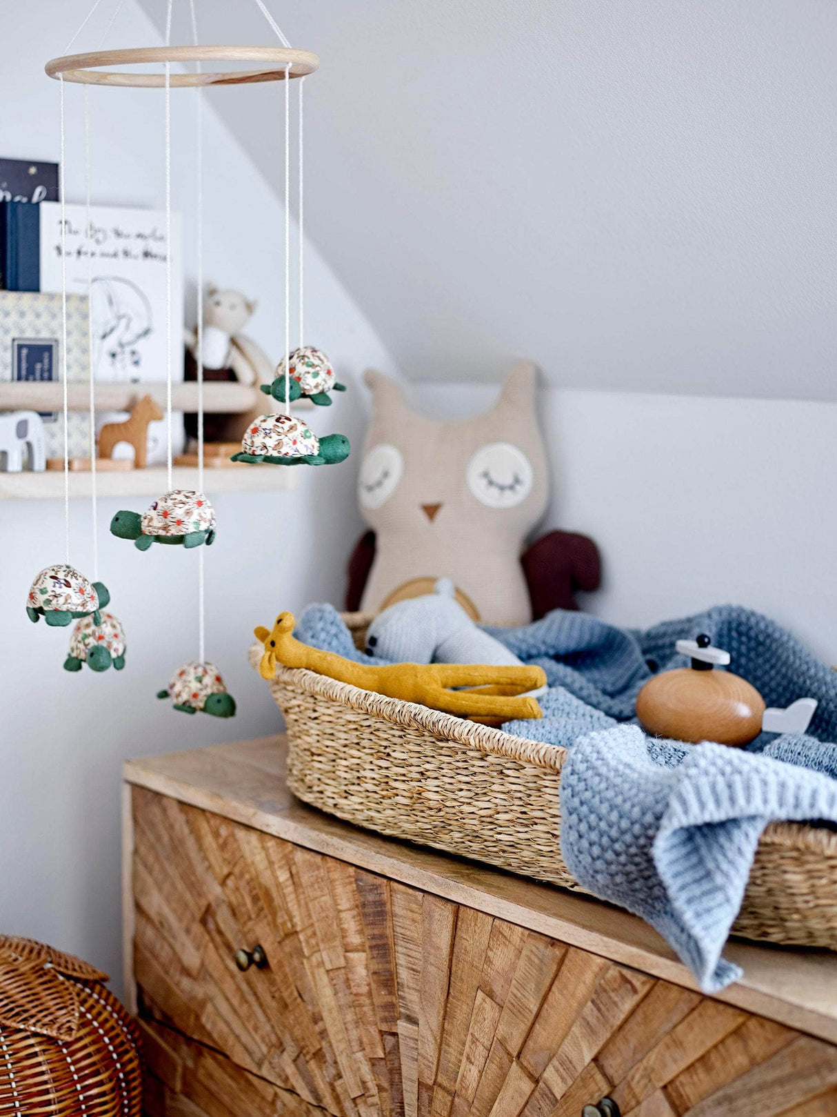 Bloomingville MINI Hiep Soft Toy, Brun, Bomuld OEKO-TEX®
