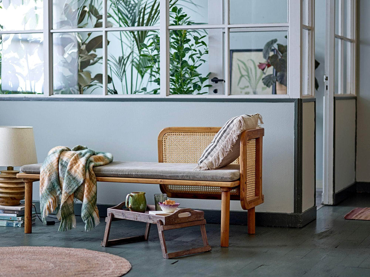 Creative Collection Iben Tæppe, Natur, Polyester