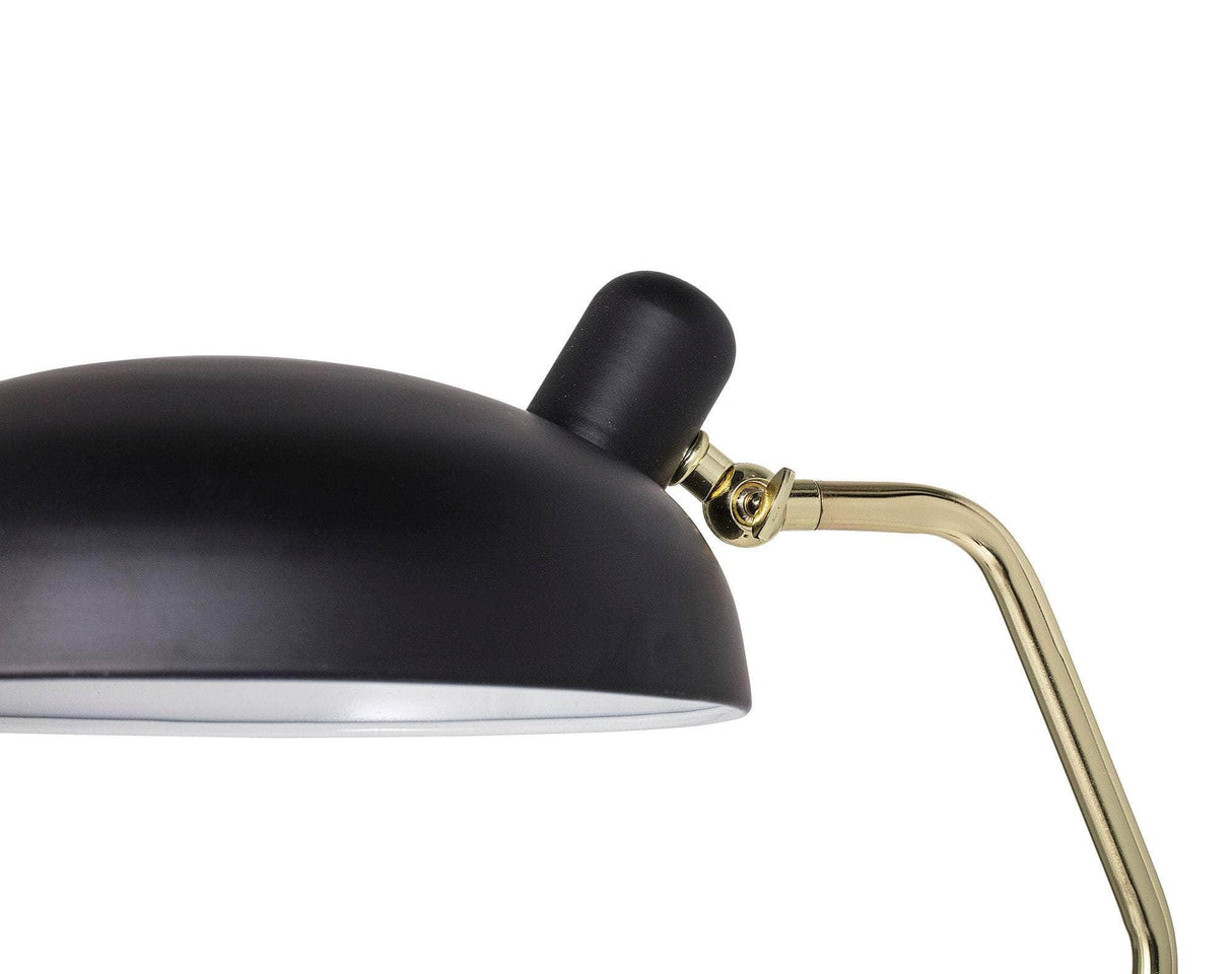 Bloomingville Roseanna Gulv Lampe, Sort, Metal