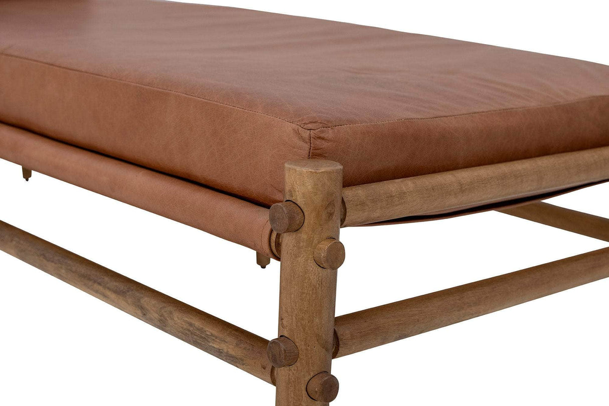 Bloomingville Aysia Daybed, Natur, Læder
