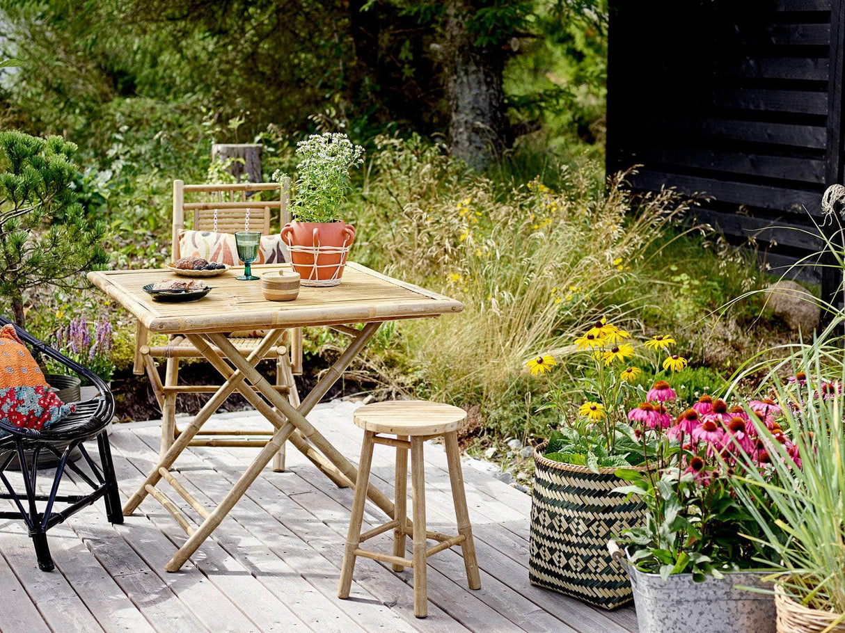 Bloomingville Cimon Spand, Grå, Galvaniseret jern