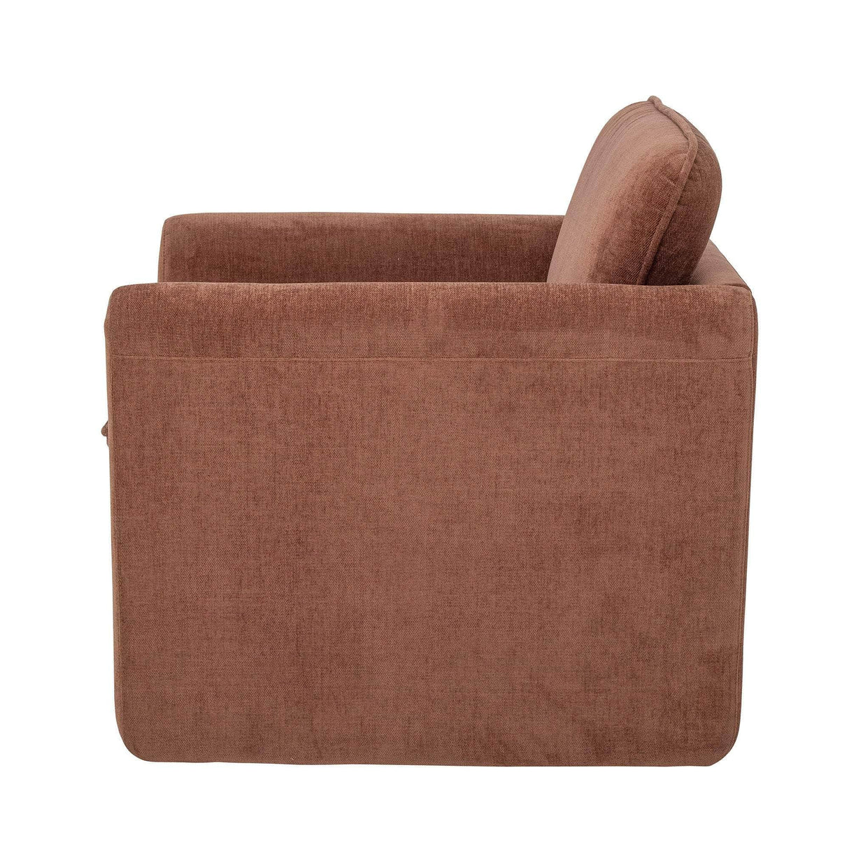 Bloomingville Paseo Lounge Stol, Brun, Polyester