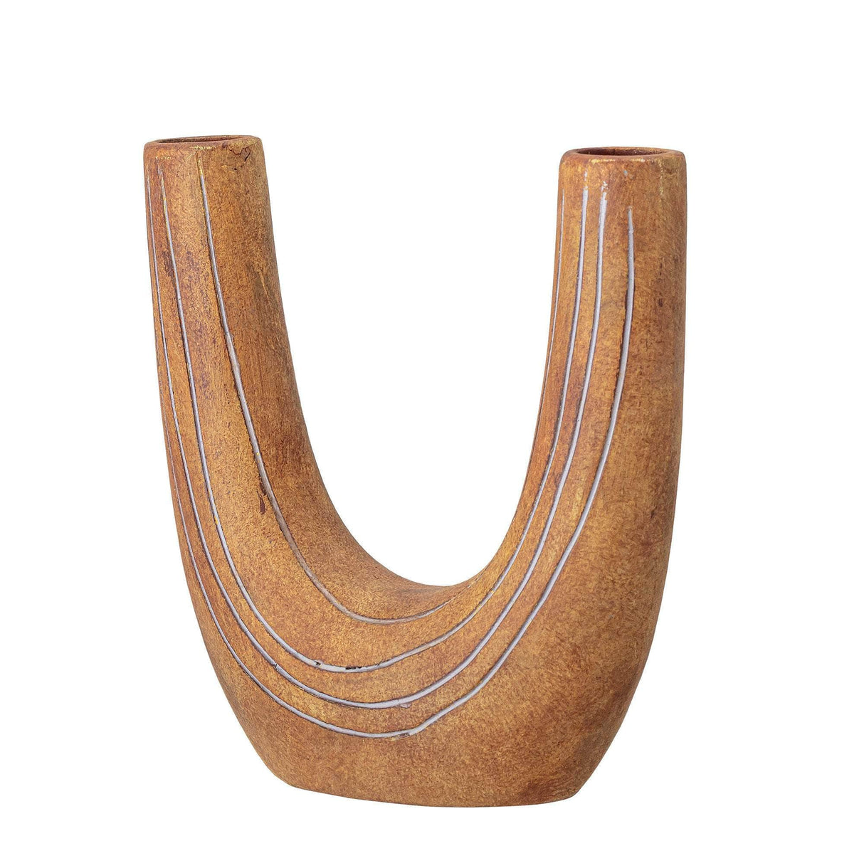 Bloomingville Balduin Deko Vase, Brun, Terrakotta