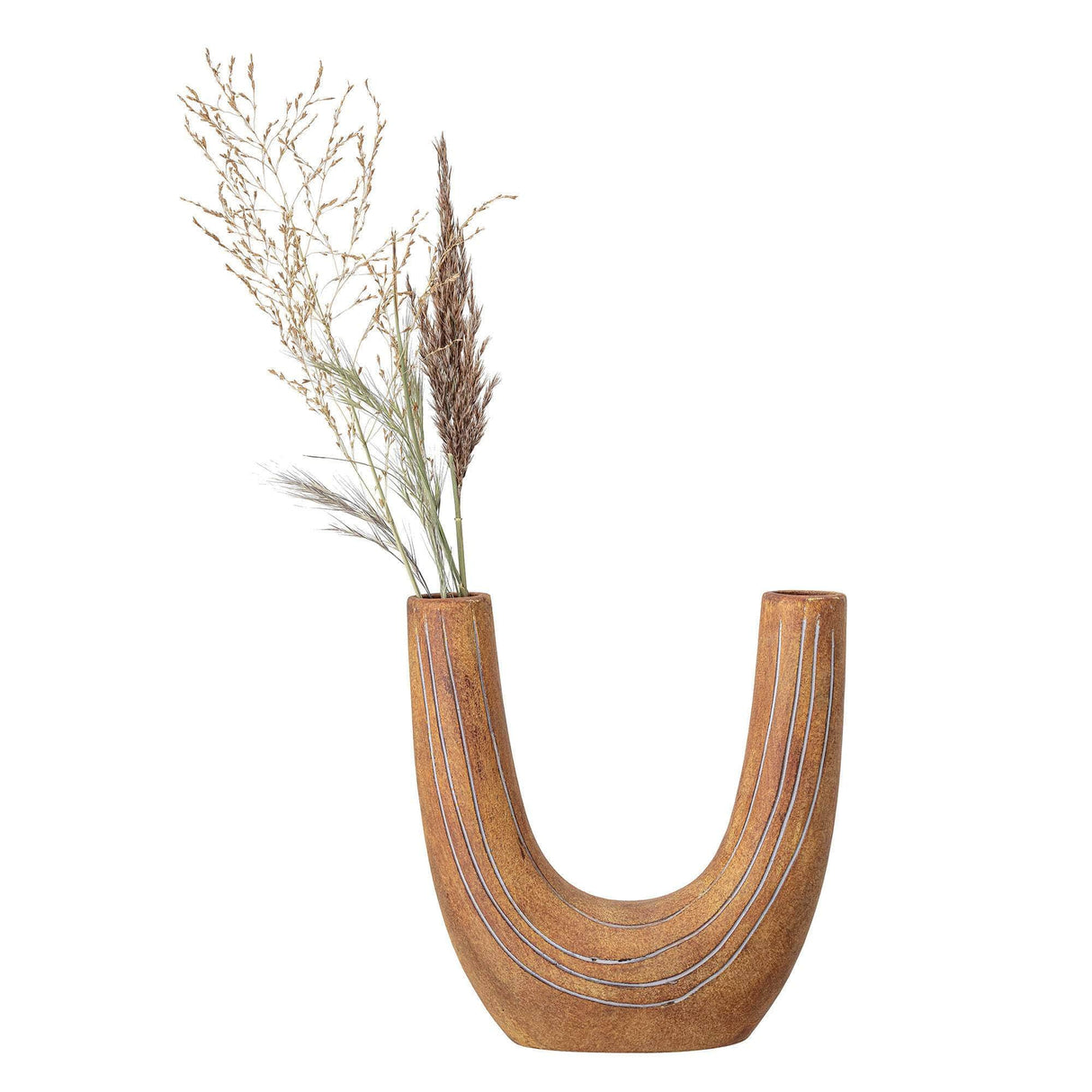 Bloomingville Balduin Deko Vase, Brun, Terrakotta