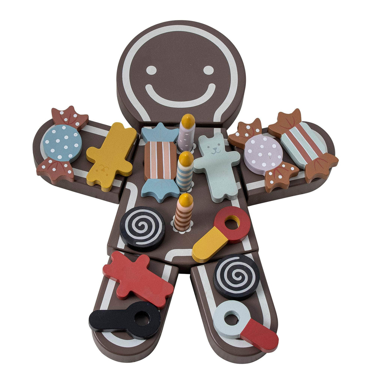 Bloomingville MINI Tala Legetøjsmad, Brun, MDF