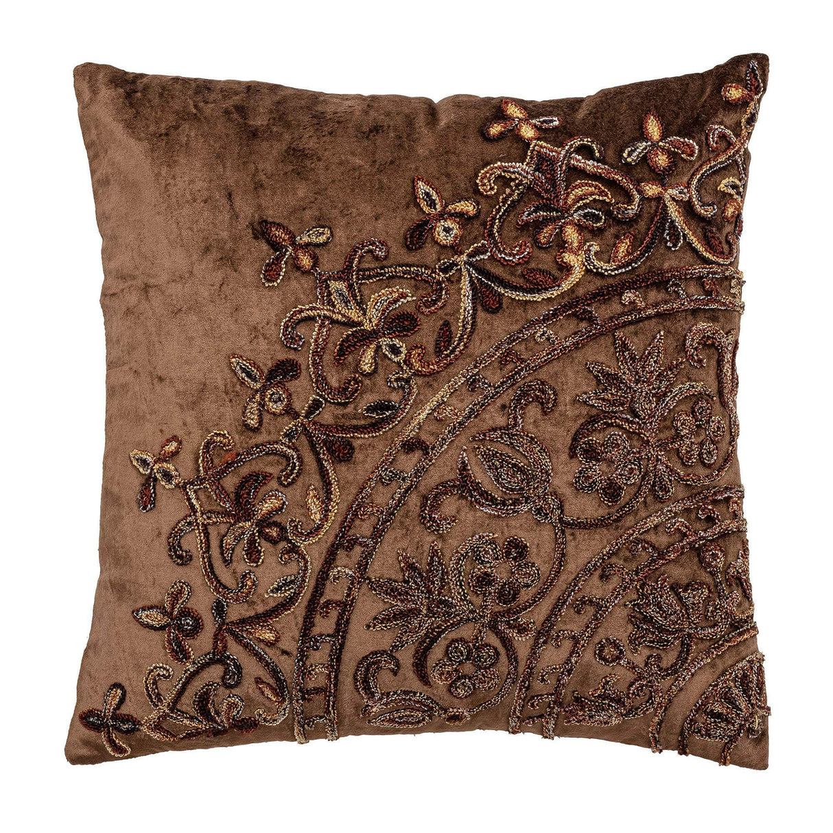 Bloomingville Gerrard Pude, Brun, Polyester