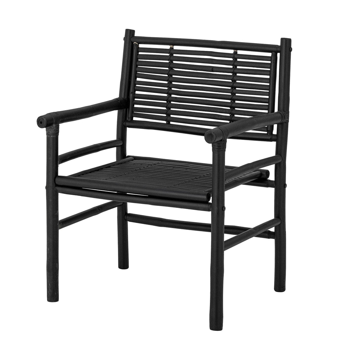 Bloomingville Coen Lounge Stol, Sort, Bambus