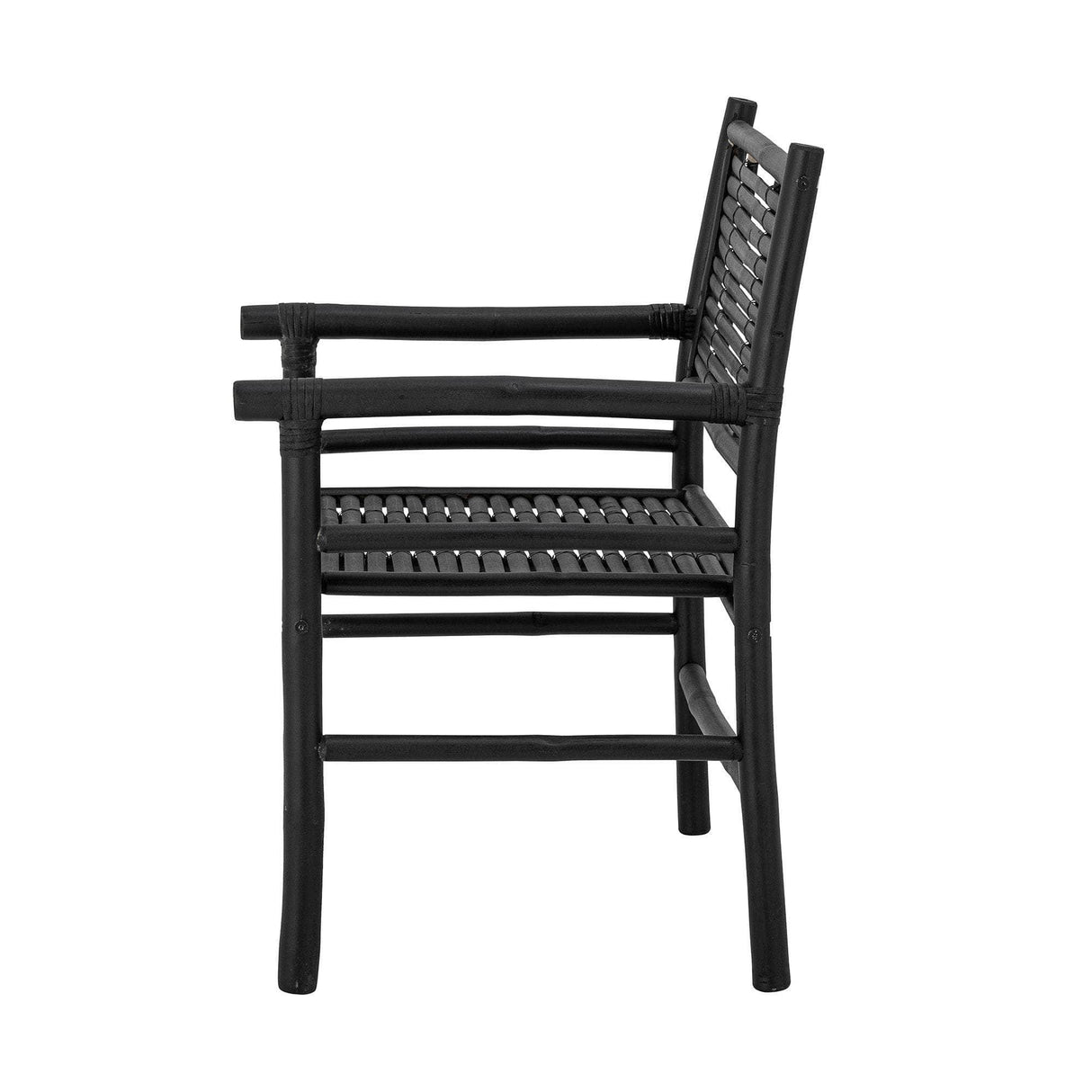 Bloomingville Coen Lounge Stol, Sort, Bambus