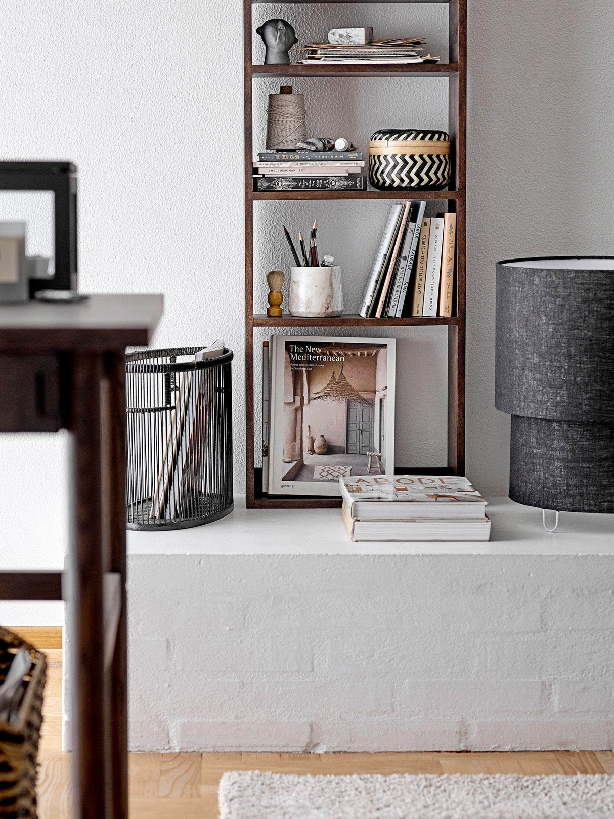 Bloomingville Wells Skrivebord, Brun, Ege Finer