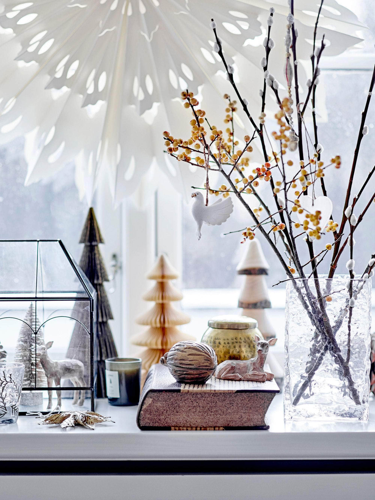 Bloomingville Tuan Rensdyr, Brun, Polyresin