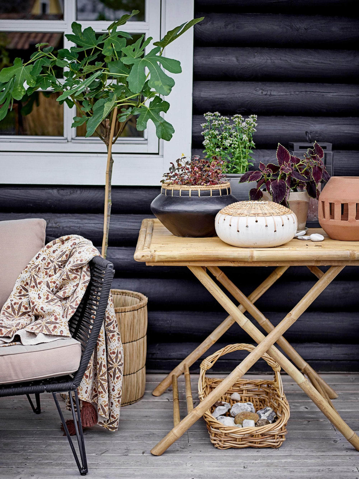 Bloomingville Sole Spisebord, Natur, Bambus