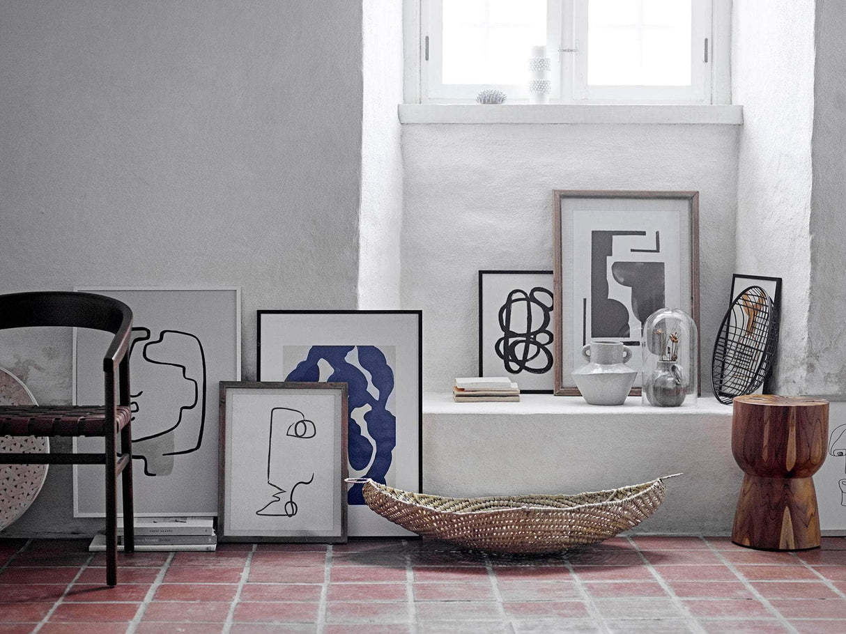 Bloomingville Væg Dekoration, Sort, Metal