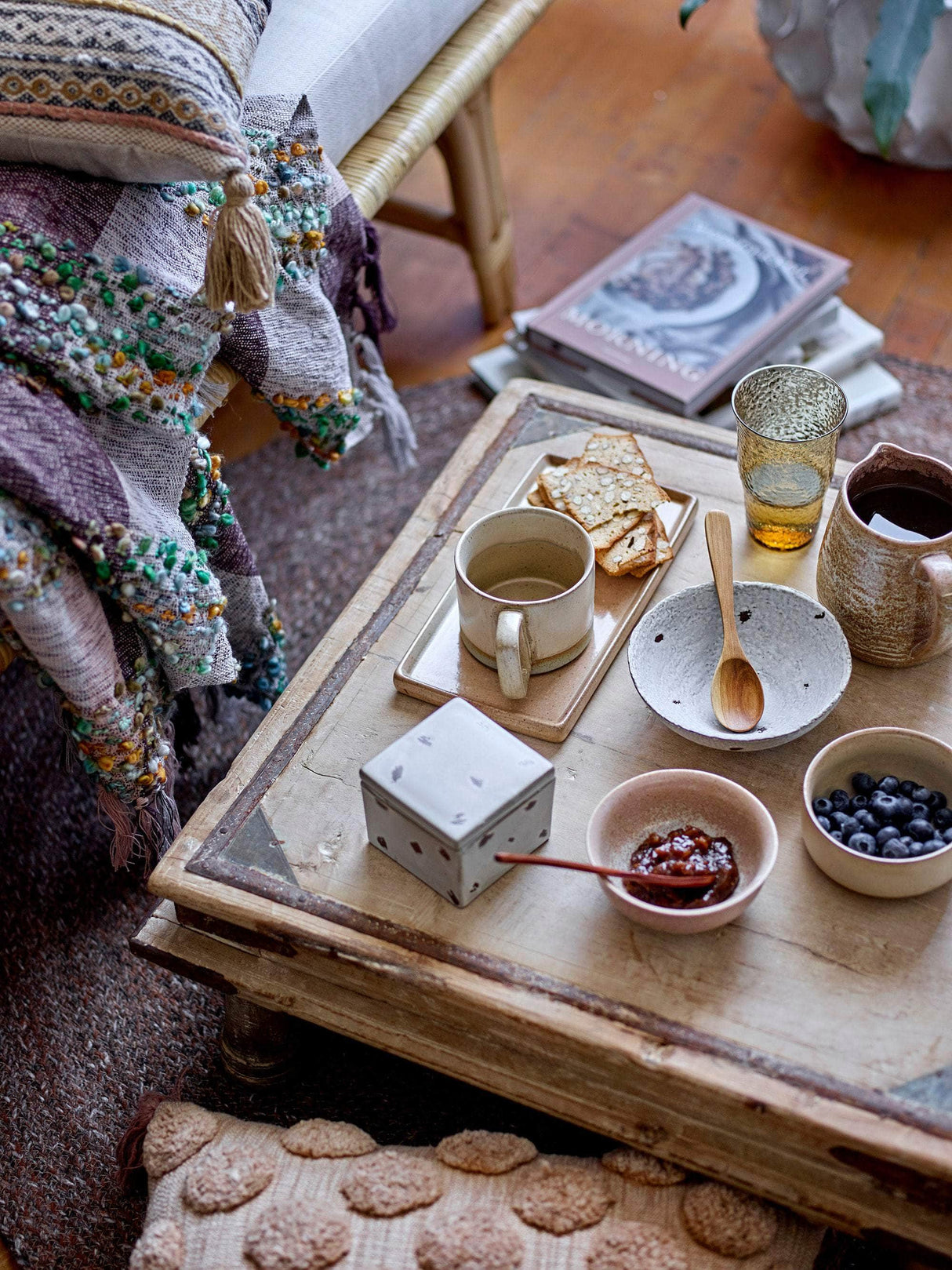 Creative Collection Laj Plaid, Lilla, Akryl