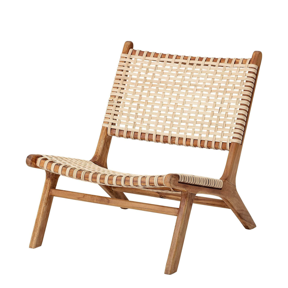 Bloomingville Keila Lounge Stol, Natur, Teak