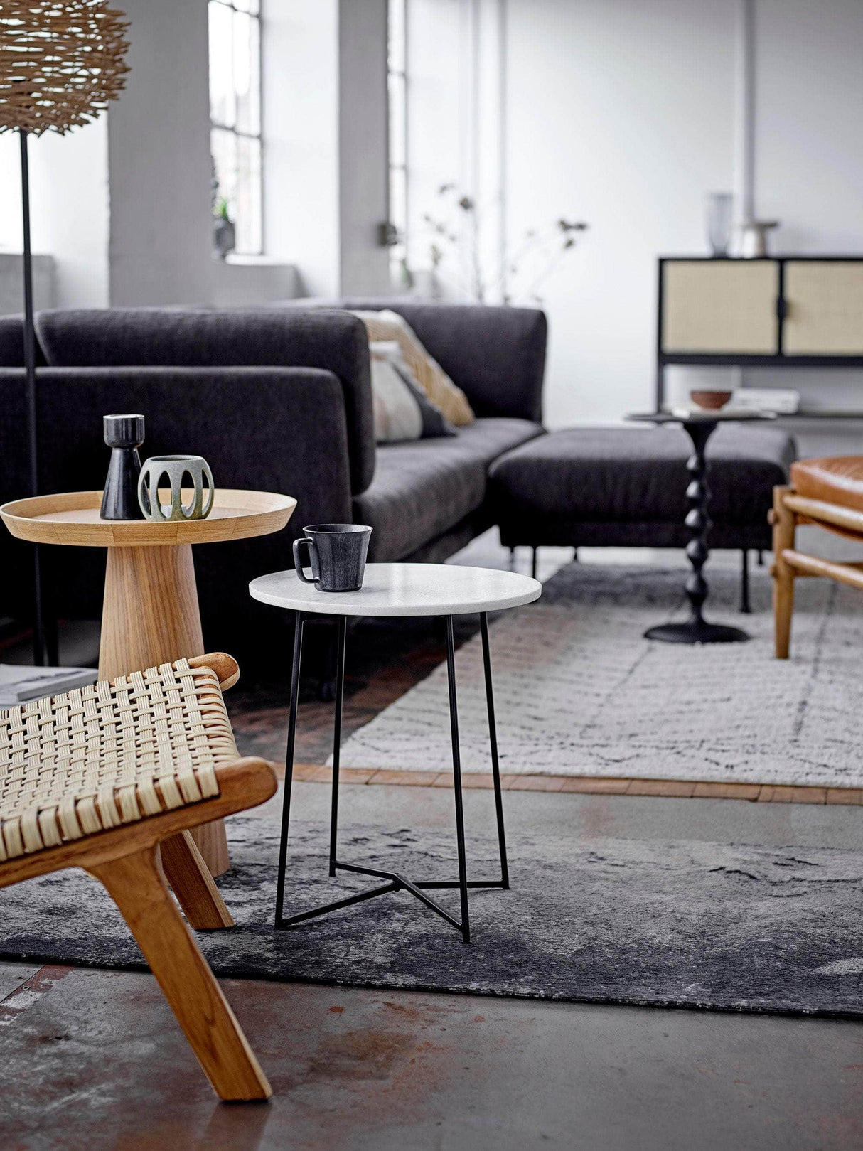 Bloomingville Keila Lounge Stol, Natur, Teak