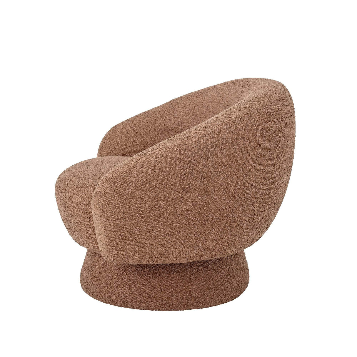 Bloomingville Ted Lounge Stol, Brun, Polyester