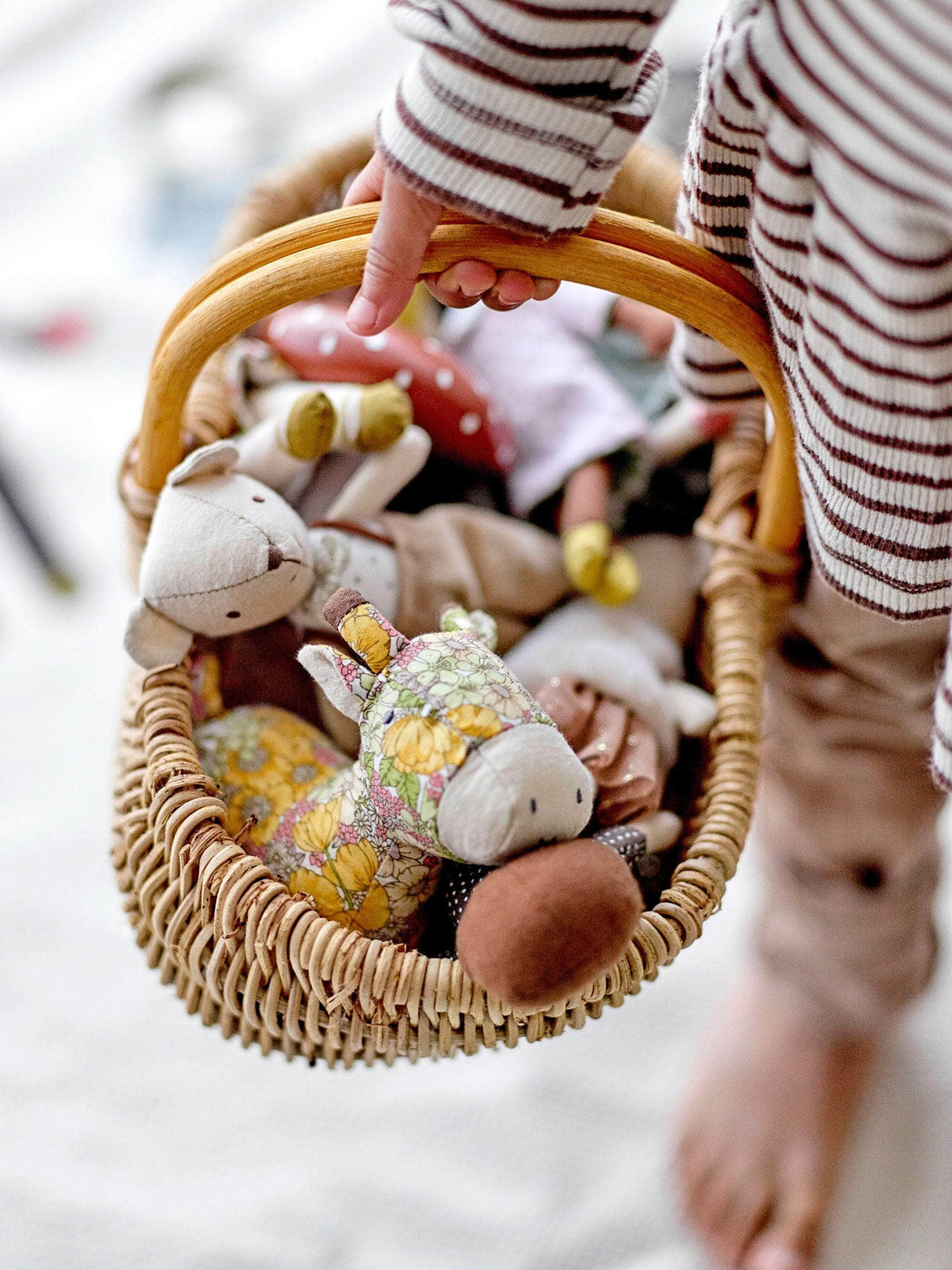 Bloomingville MINI Rafe Soft Toy, Brun, Bomuld