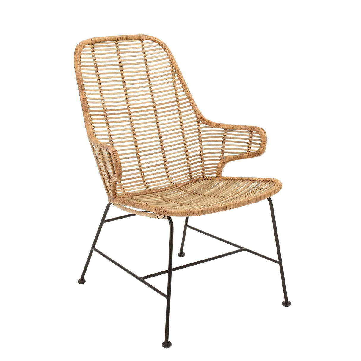 Bloomingville Lake Lounge Stol, Natur, Rattan
