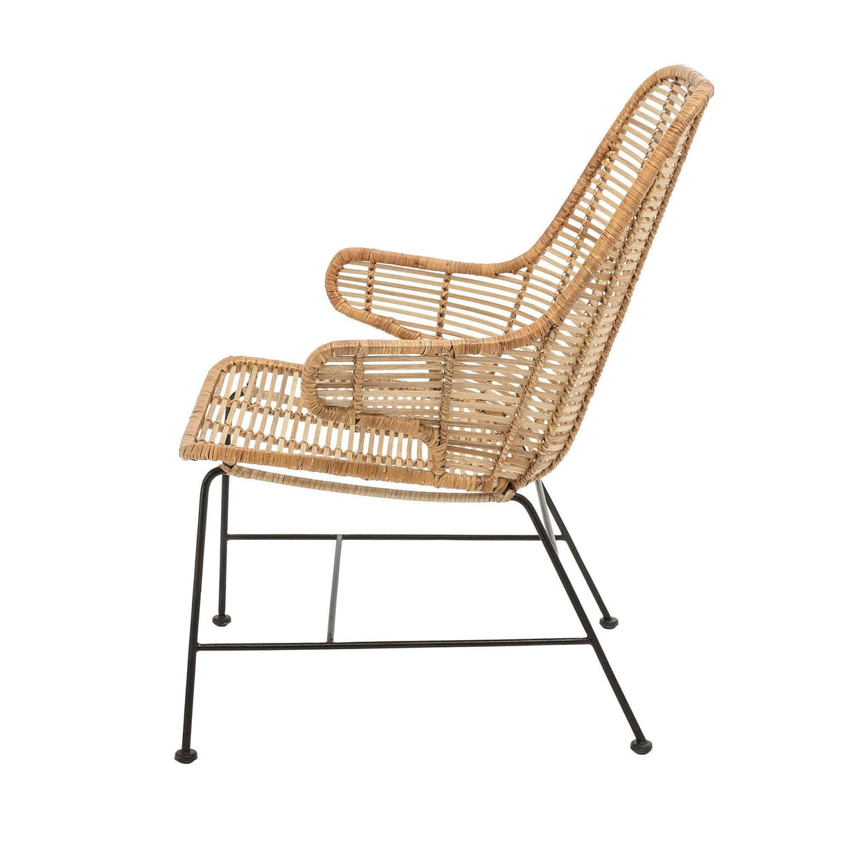 Bloomingville Lake Lounge Stol, Natur, Rattan
