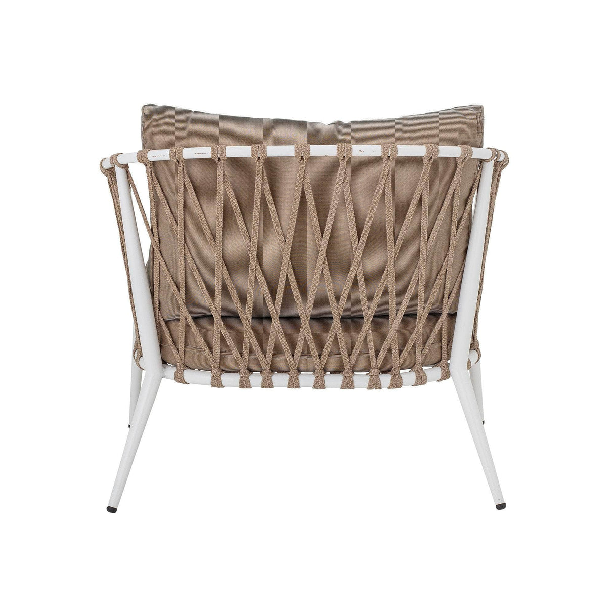 Creative Collection Cia Lounge Stol, Hvid, Metal