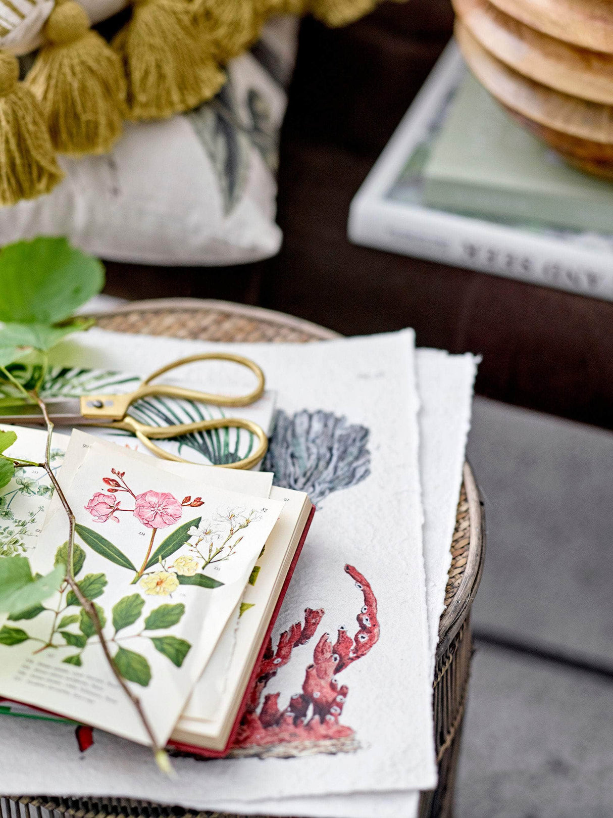 Creative Collection Isser Pude, Grøn, Bomuld