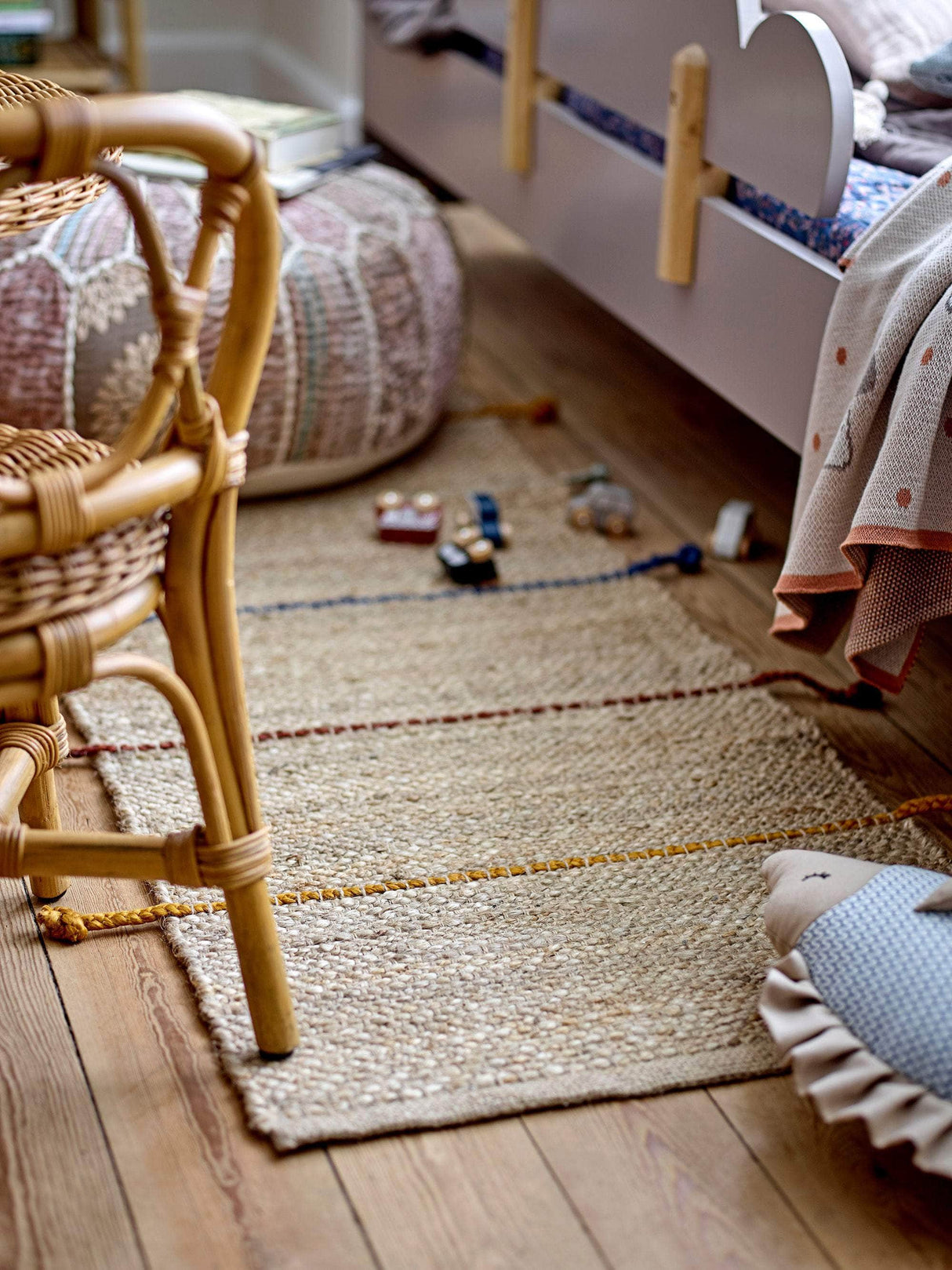 Bloomingville MINI Clas Tæppe, Natur, Jute
