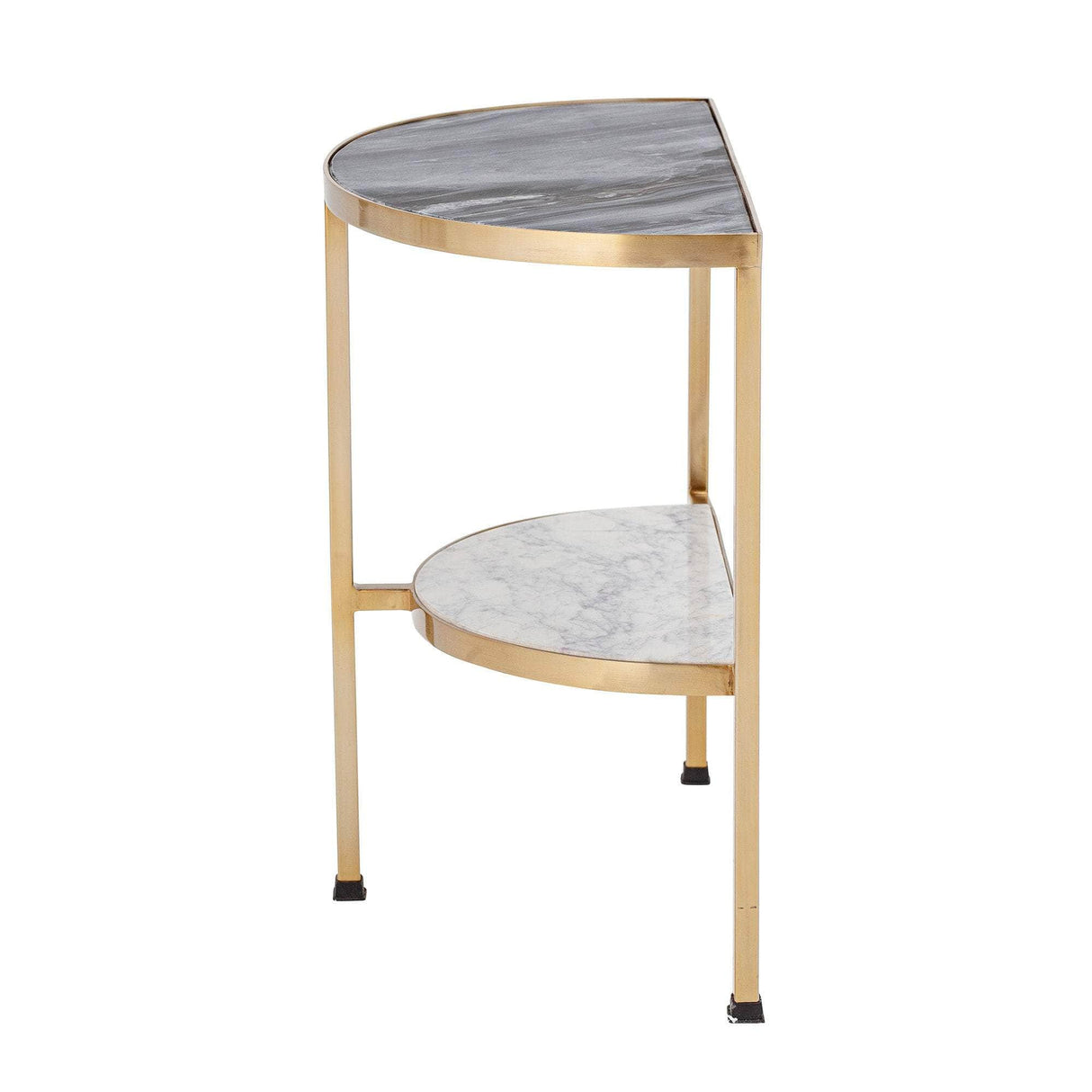 Bloomingville Clint Sidebord, Grå, Marmor