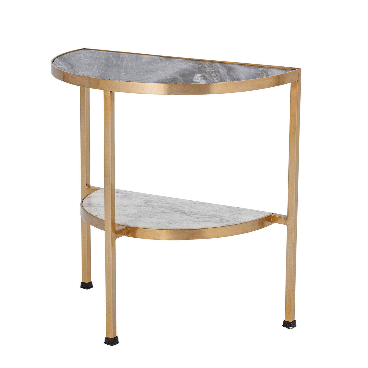 Bloomingville Clint Sidebord, Grå, Marmor