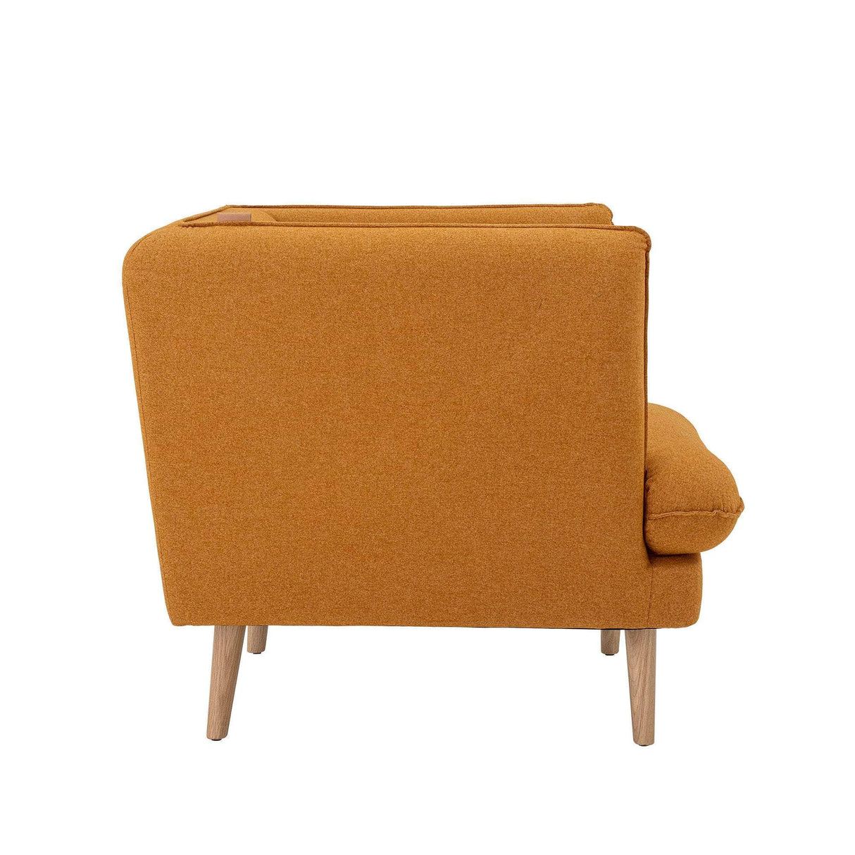 Bloomingville Elliot Lounge Stol, Orange, Polyester