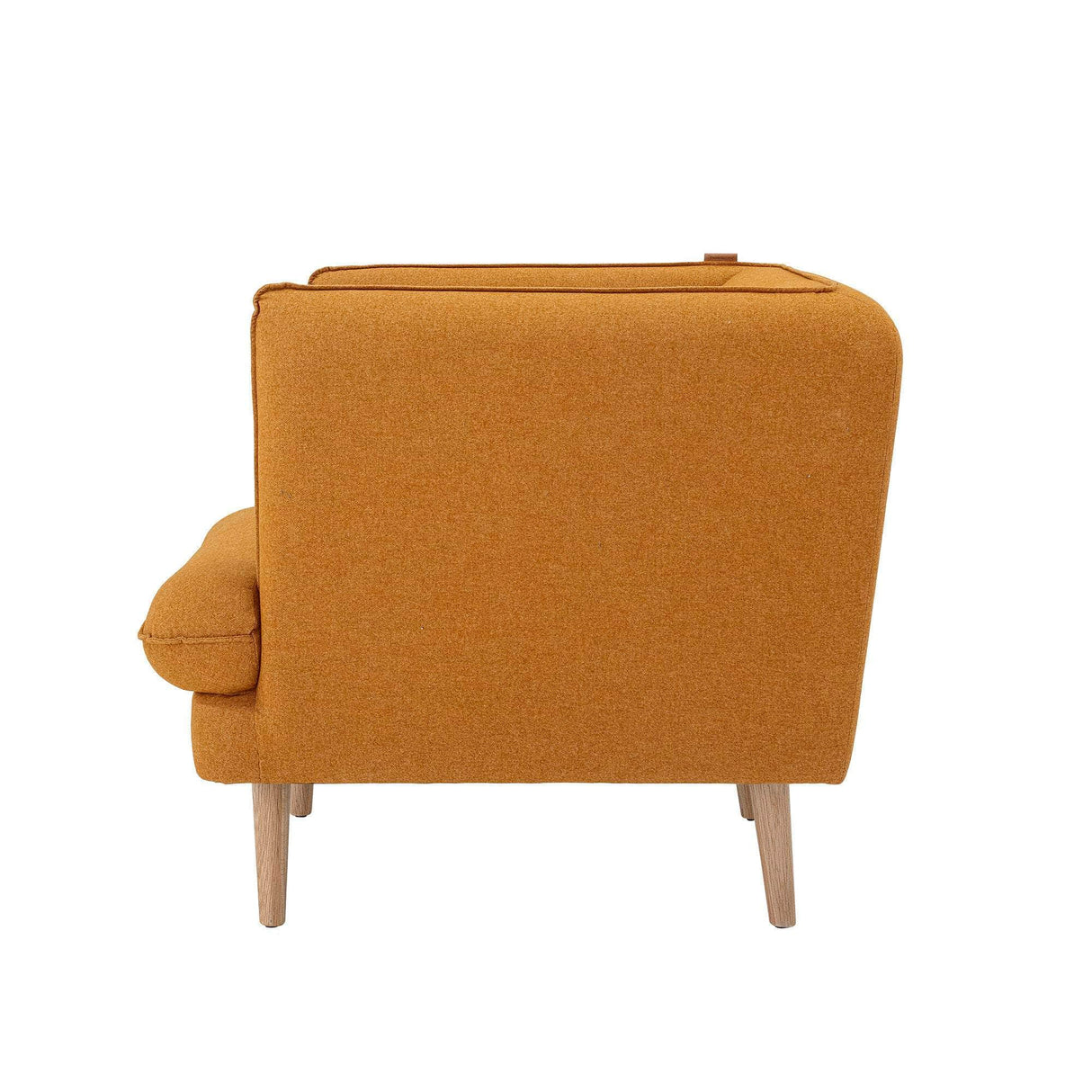 Bloomingville Elliot Lounge Stol, Orange, Polyester