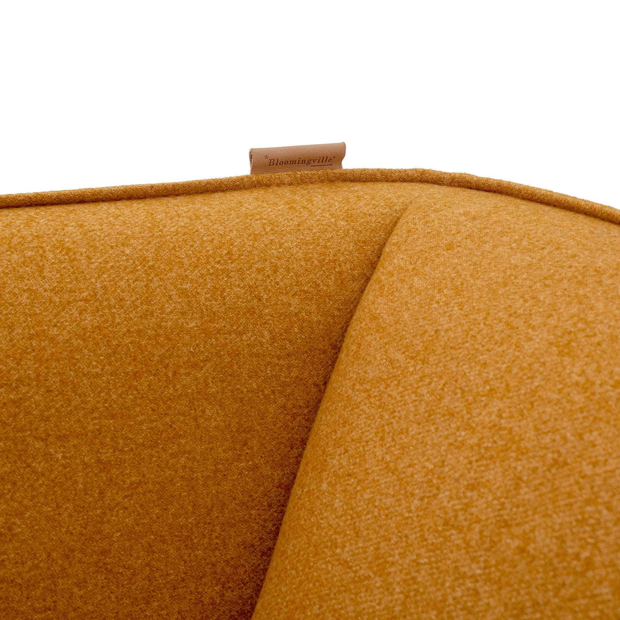 Bloomingville Elliot Lounge Stol, Orange, Polyester