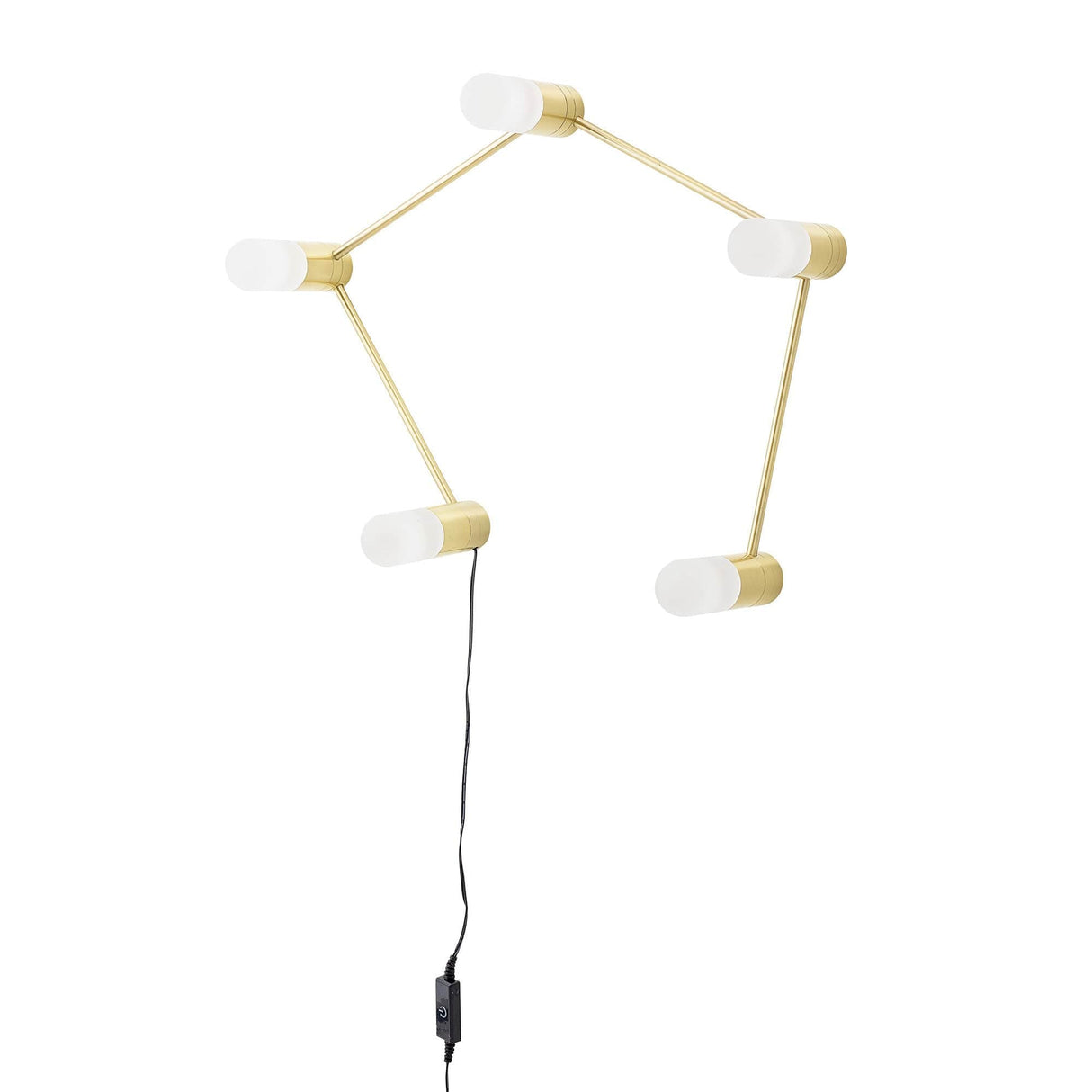 Bloomingville Bent Bordlampe, Guld, Metal