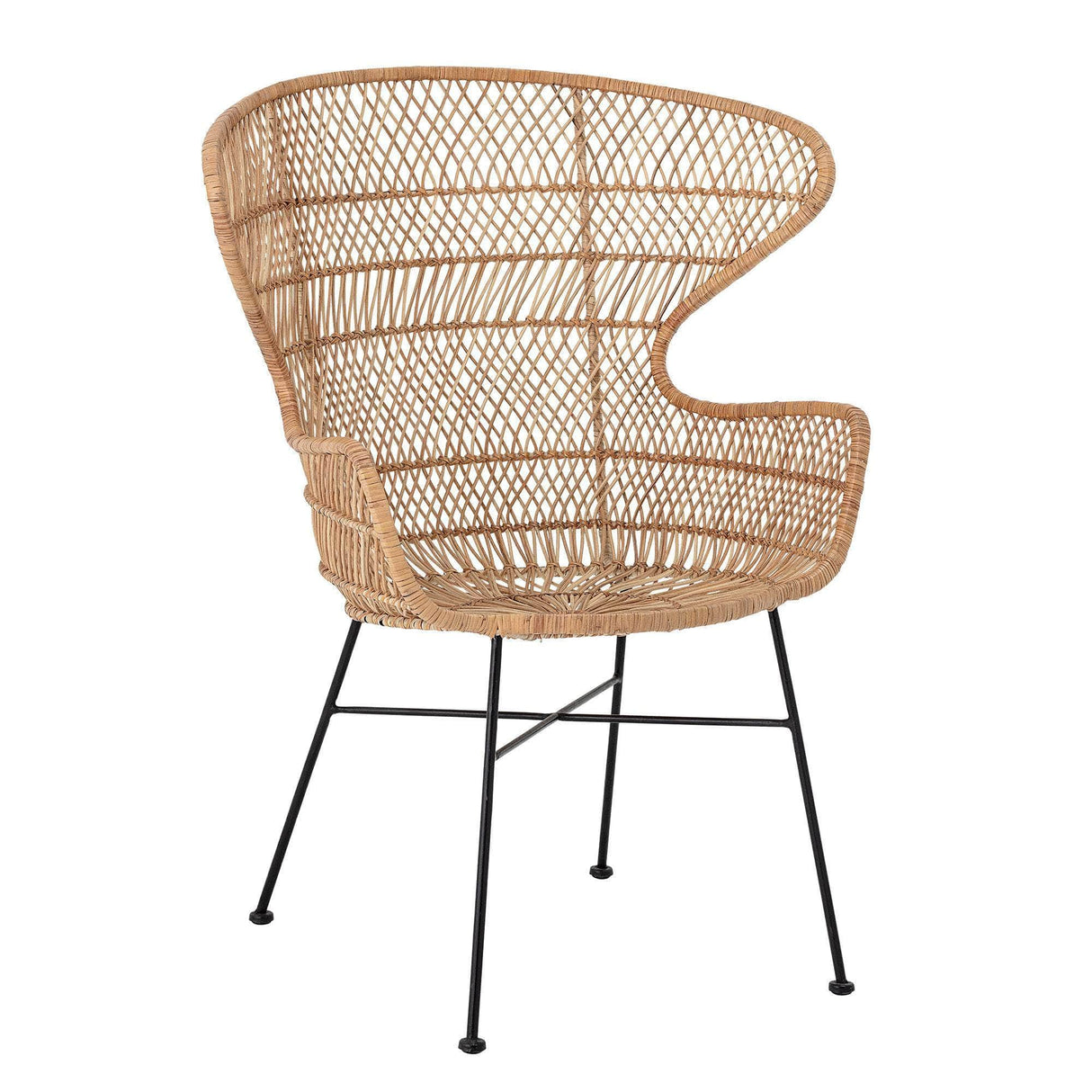 Bloomingville Oudon Lounge Stol, Natur, Rattan