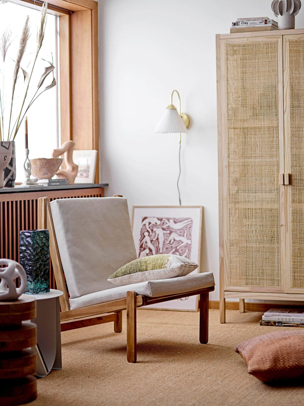 Bloomingville Gani Lounge Stol, Natur, Akacie