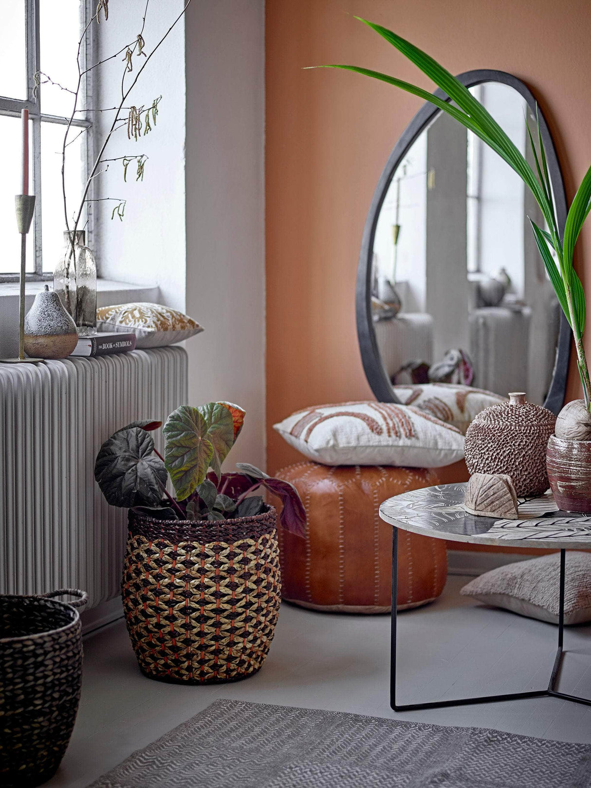 Creative Collection Nael Kurv, Brun, Vandhyacint