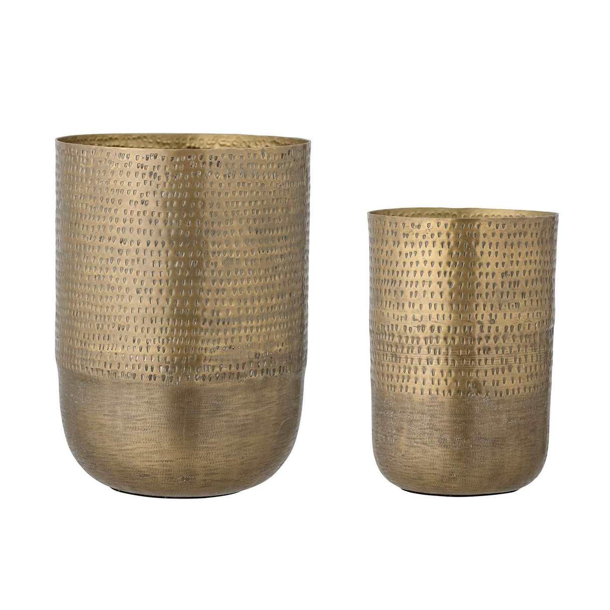 Bloomingville Bobie Urtepotteskjuler, Brass, Aluminium