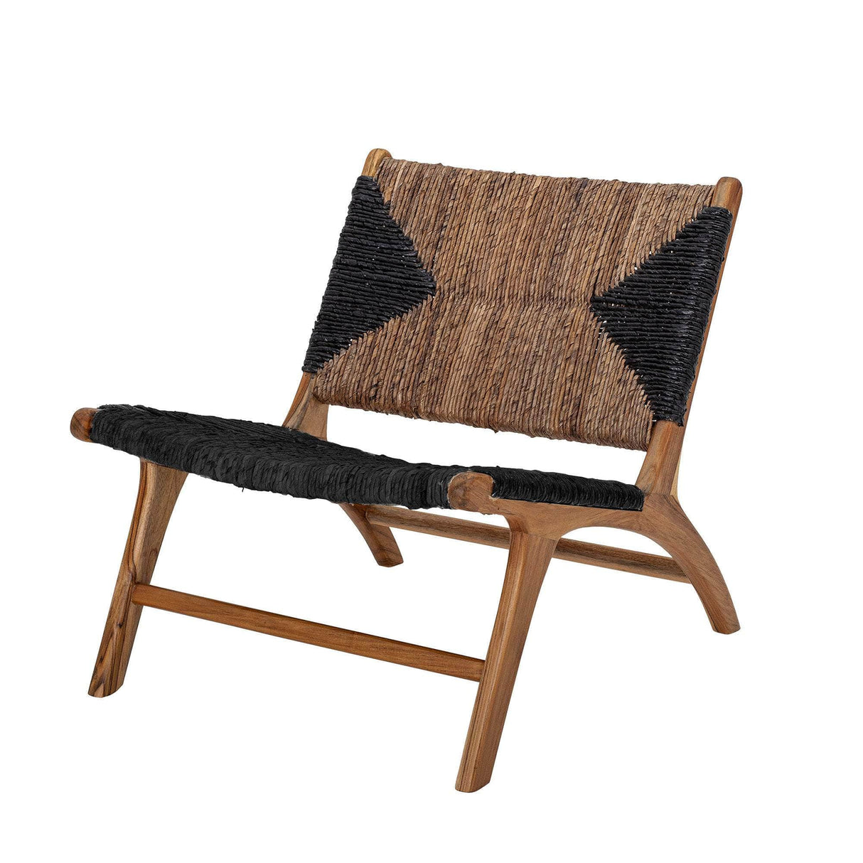 Creative Collection Grant Lounge Stol, Sort, Teak