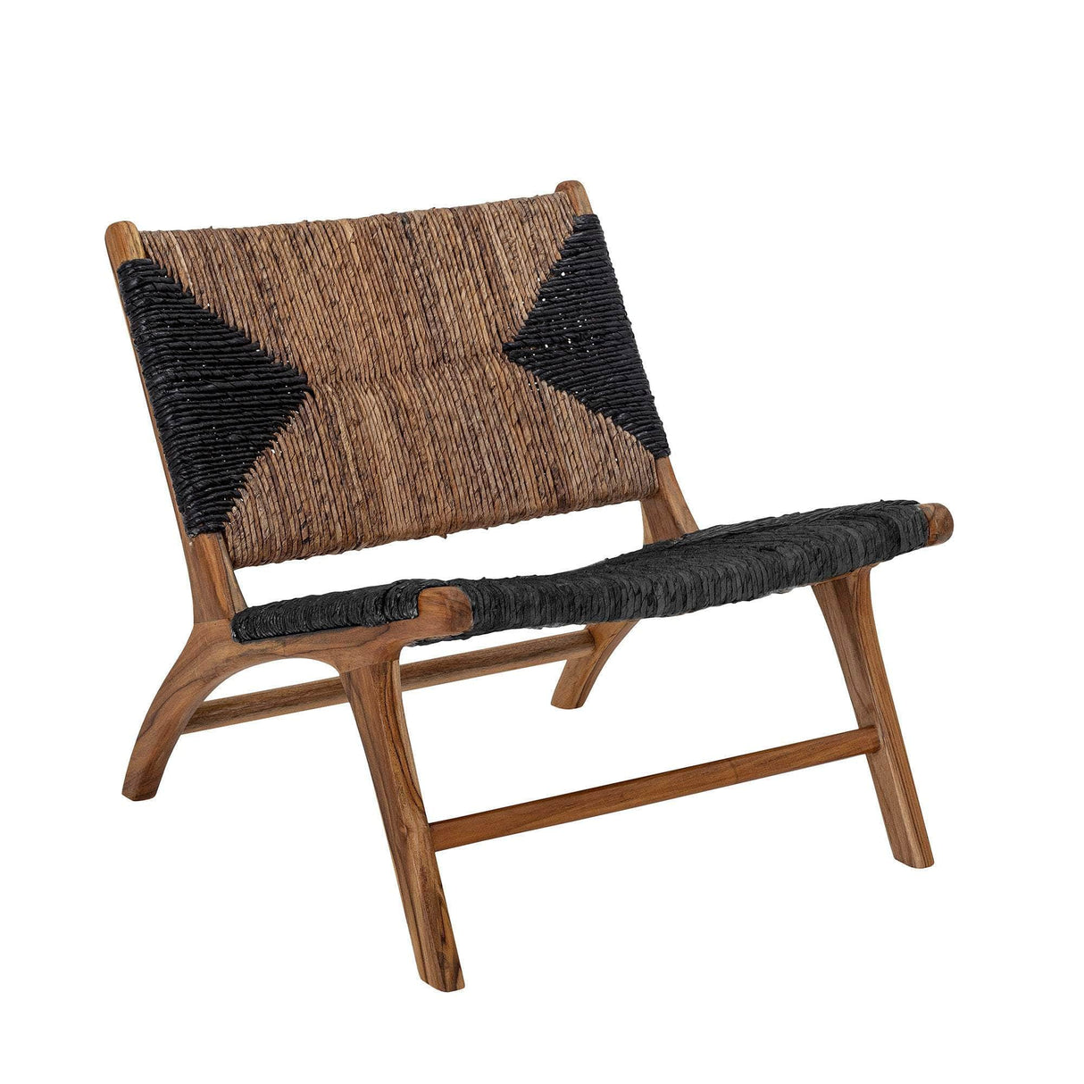Creative Collection Grant Lounge Stol, Sort, Teak